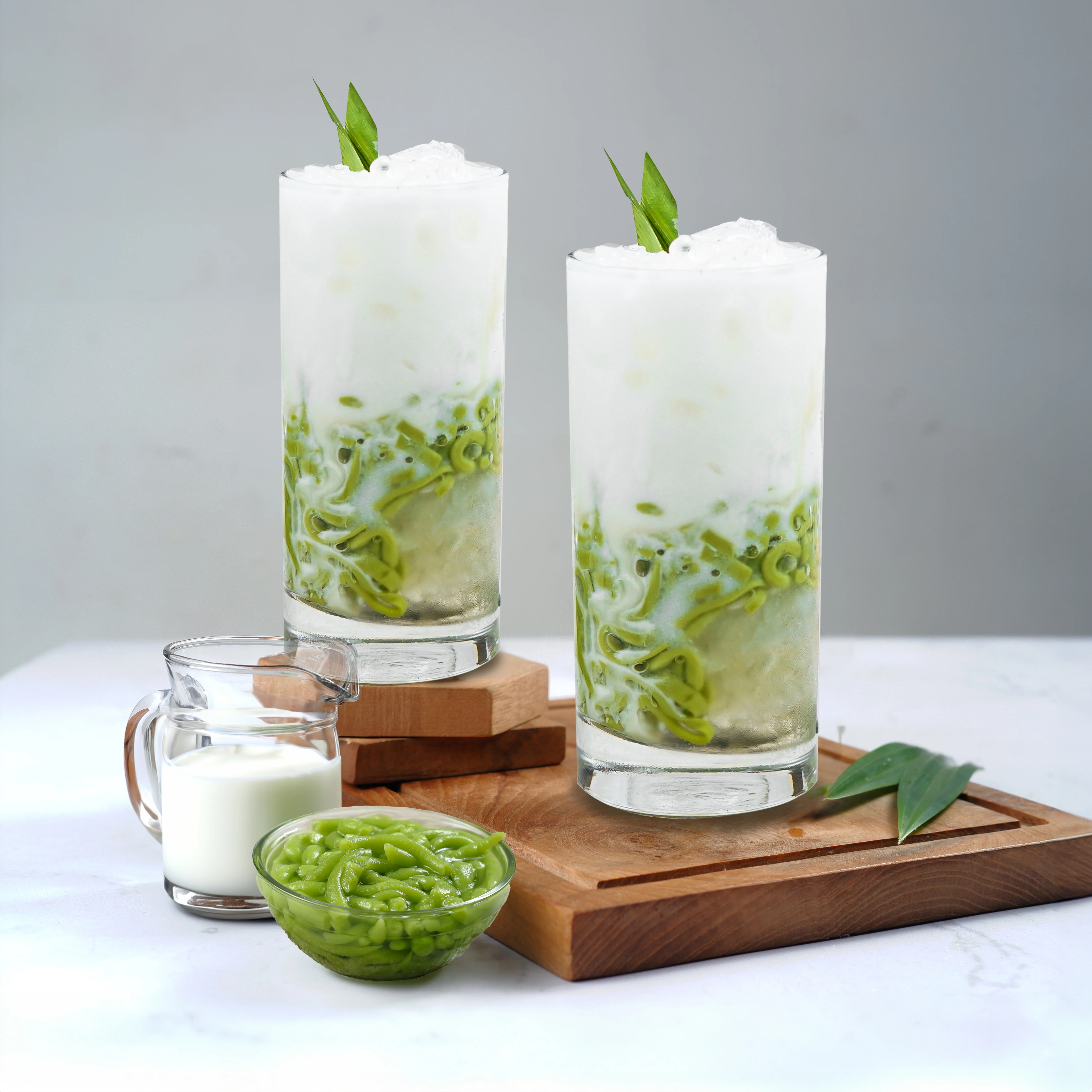 Resep Es Cendol Segar dengan Santan Bubuk